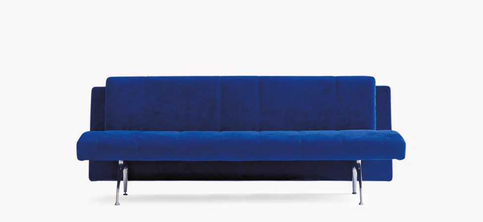 Радиусный диван Waiting — Moroso, кожа, фото 2