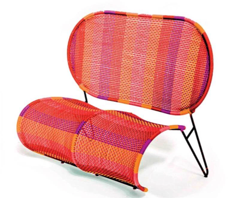 Скамья Weavers Bench — Moroso, металл, фото 2