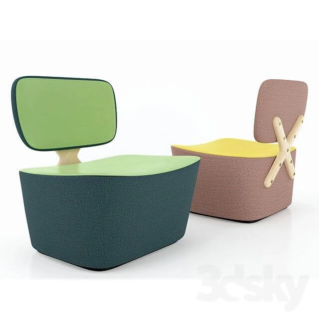 Кресло X Chair — Moroso, кожа, фото 4