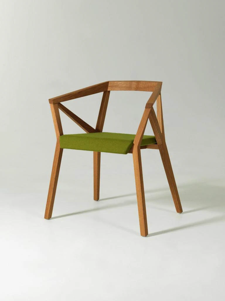 Каркас и наполнение: массив дерева. Современный дизайн Стул YY chair — Moroso, массив дерева, фото 2
