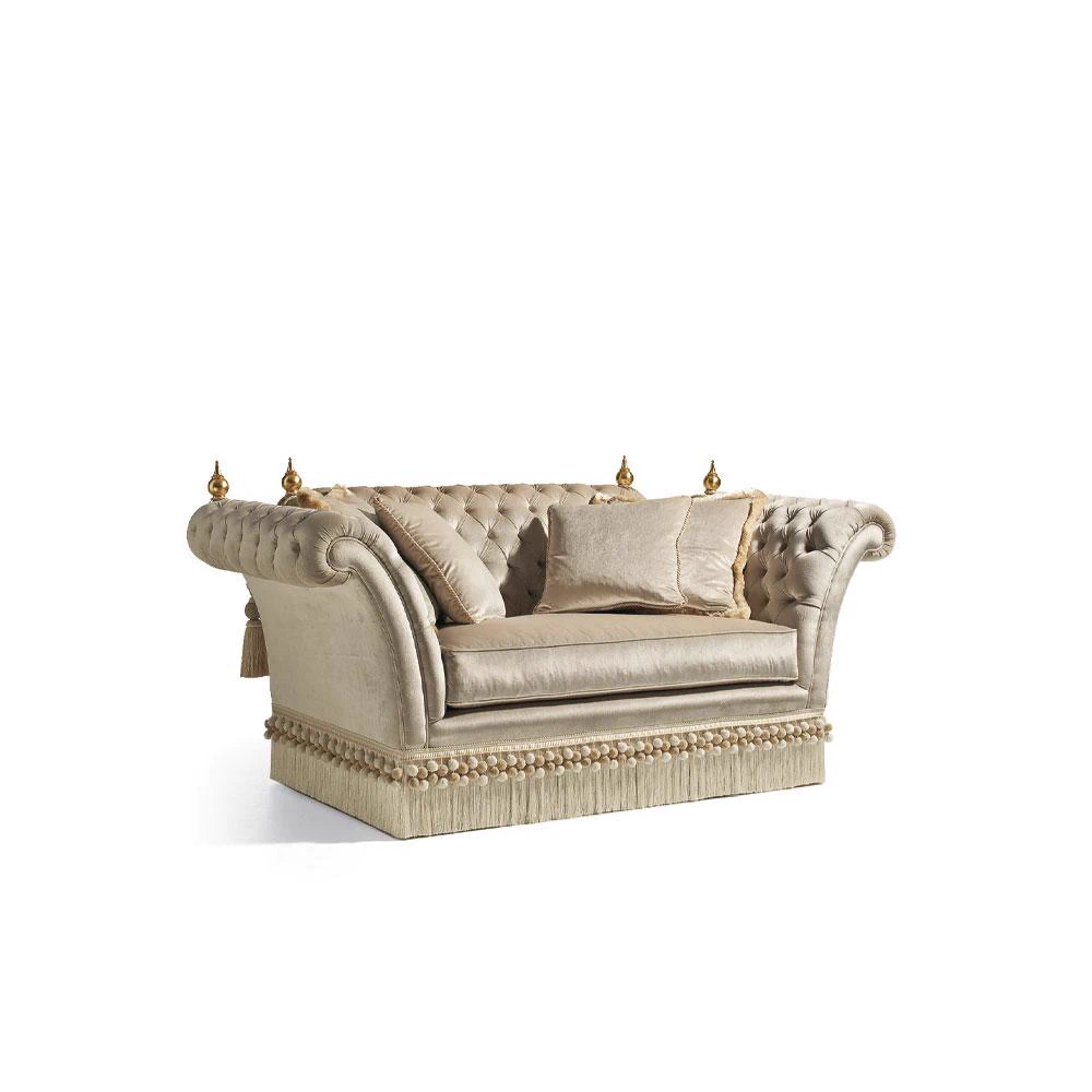 Классический стиль Диван Divano/ Epoca: Contemporanea MG3262/2 — OAK, кожа