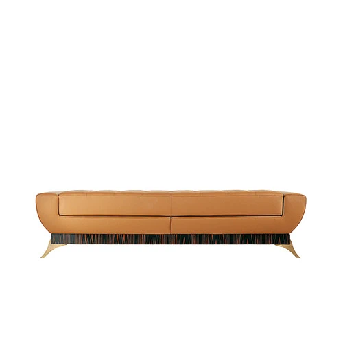 Скамья Leila SC1006 — OAK, кожа