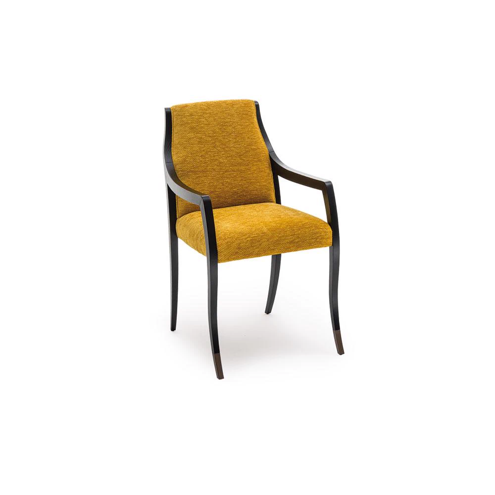 Стул с подлокотниками Lodovica SC5033 — OAK, кожа