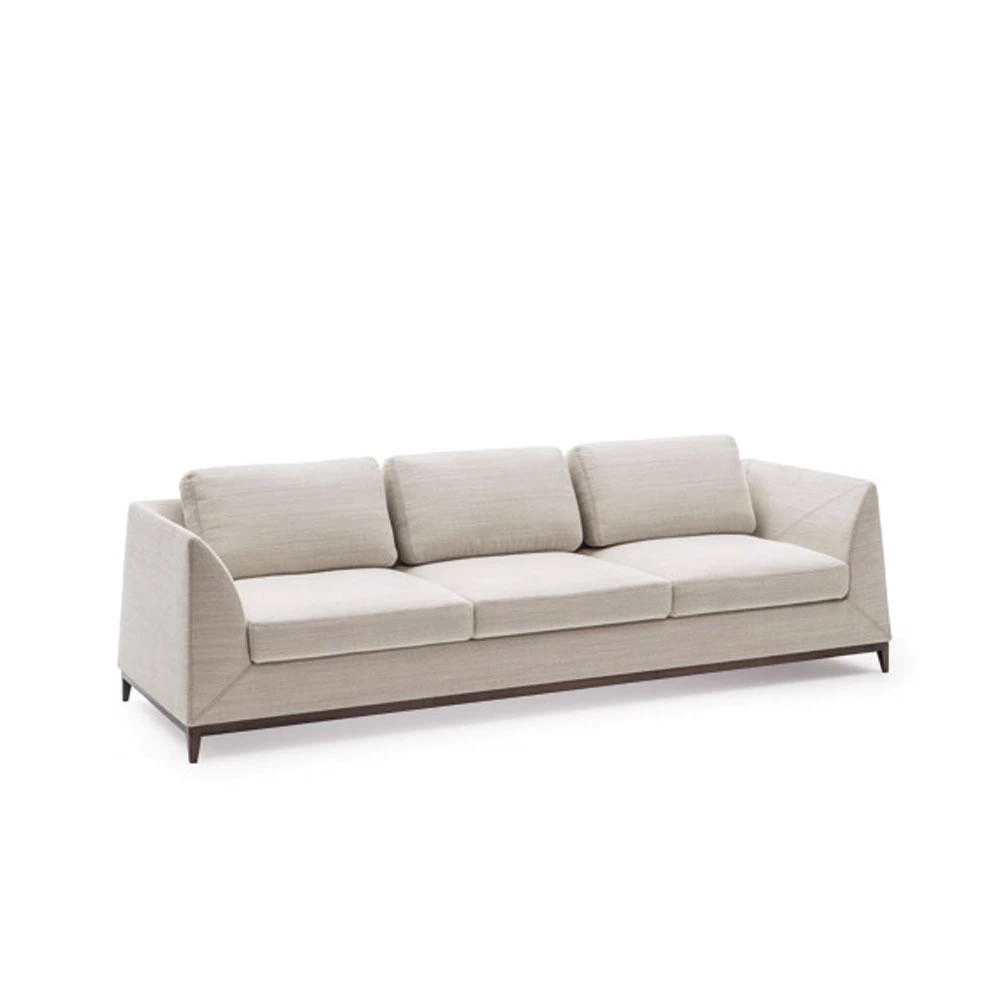 Каркас и наполнение: дерево. Современный дизайн Диван Manzoni SC5072 — OAK, кожа