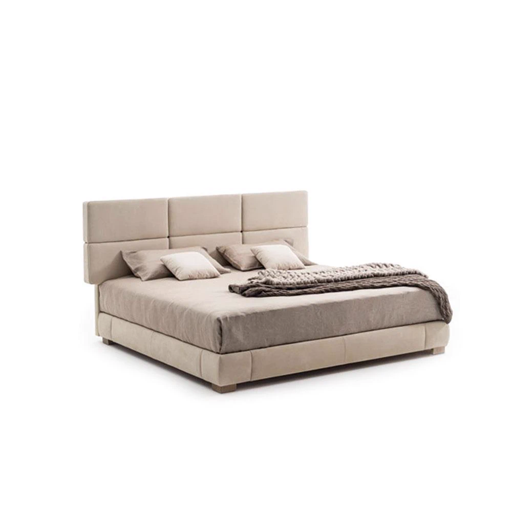 Кровать Moscova SC5093 — OAK, кожа