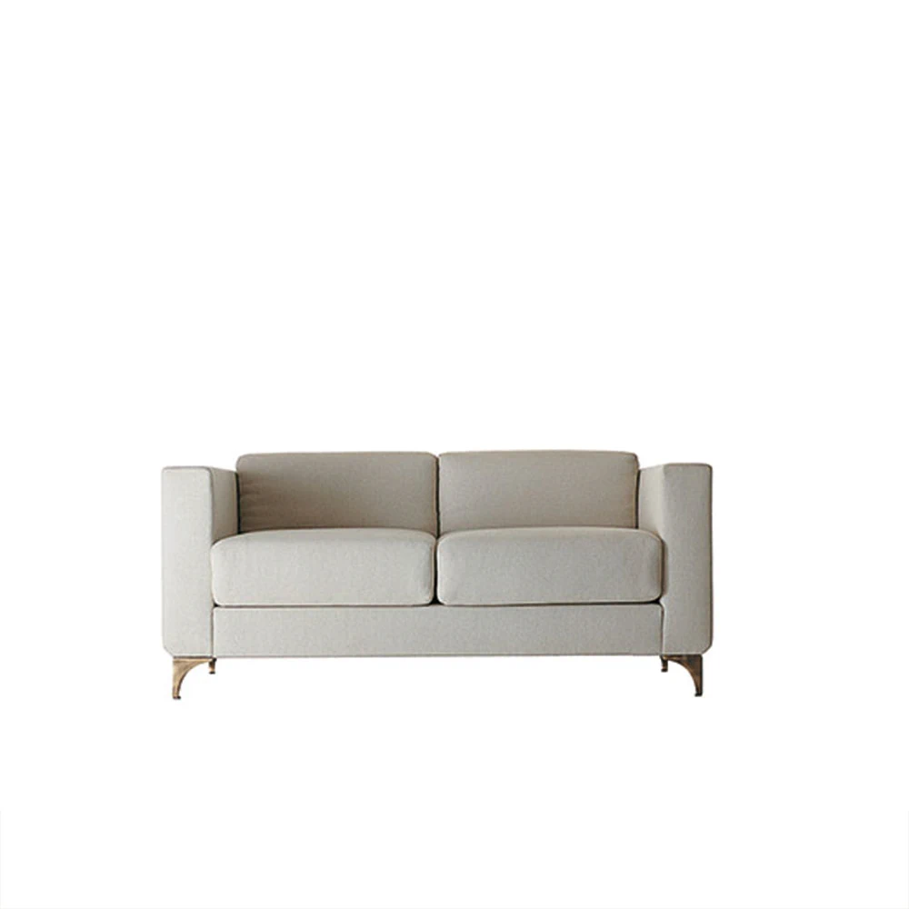 Каркас и наполнение: металл. Современный дизайн Диван Nabila SC1008/2P — OAK, кожа