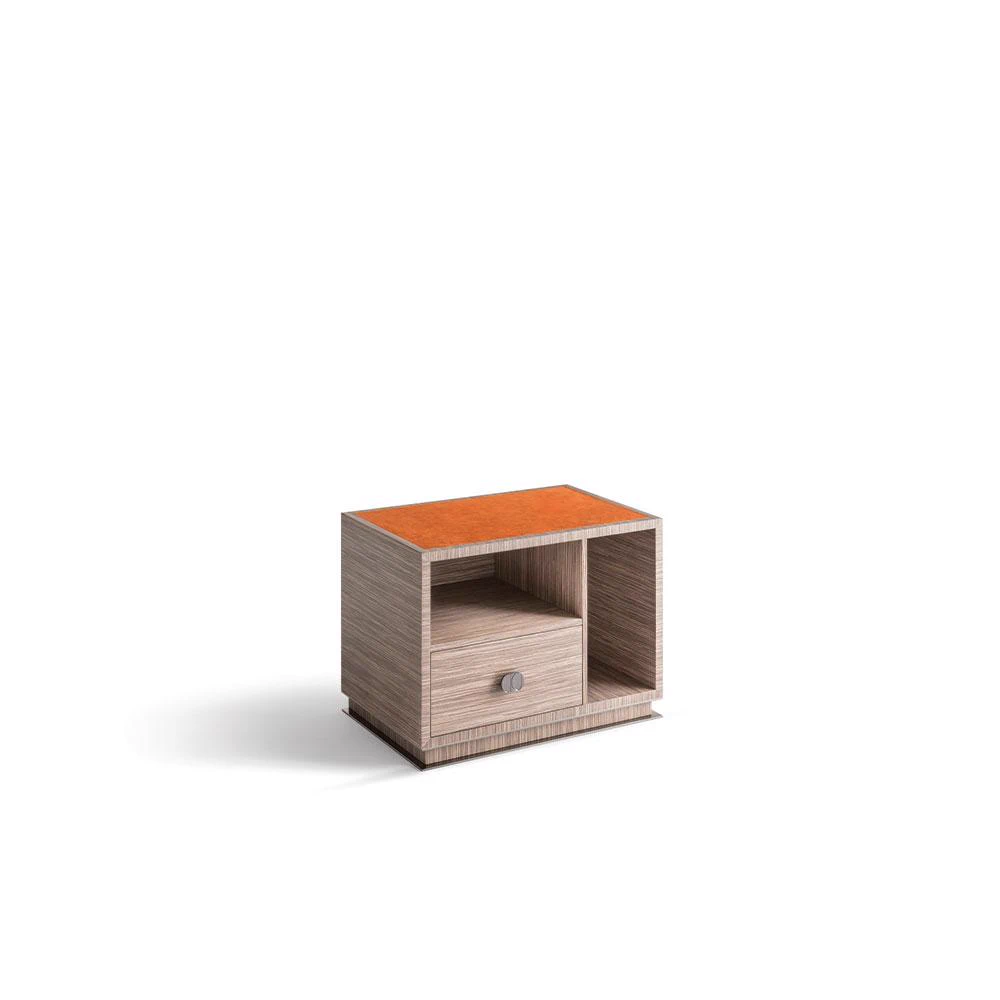 Прикроватная тумбочка Navigli SC6010 — OAK, кожа