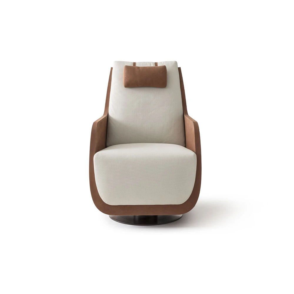 Кресло New York Lounge PM4040 — OAK, кожа