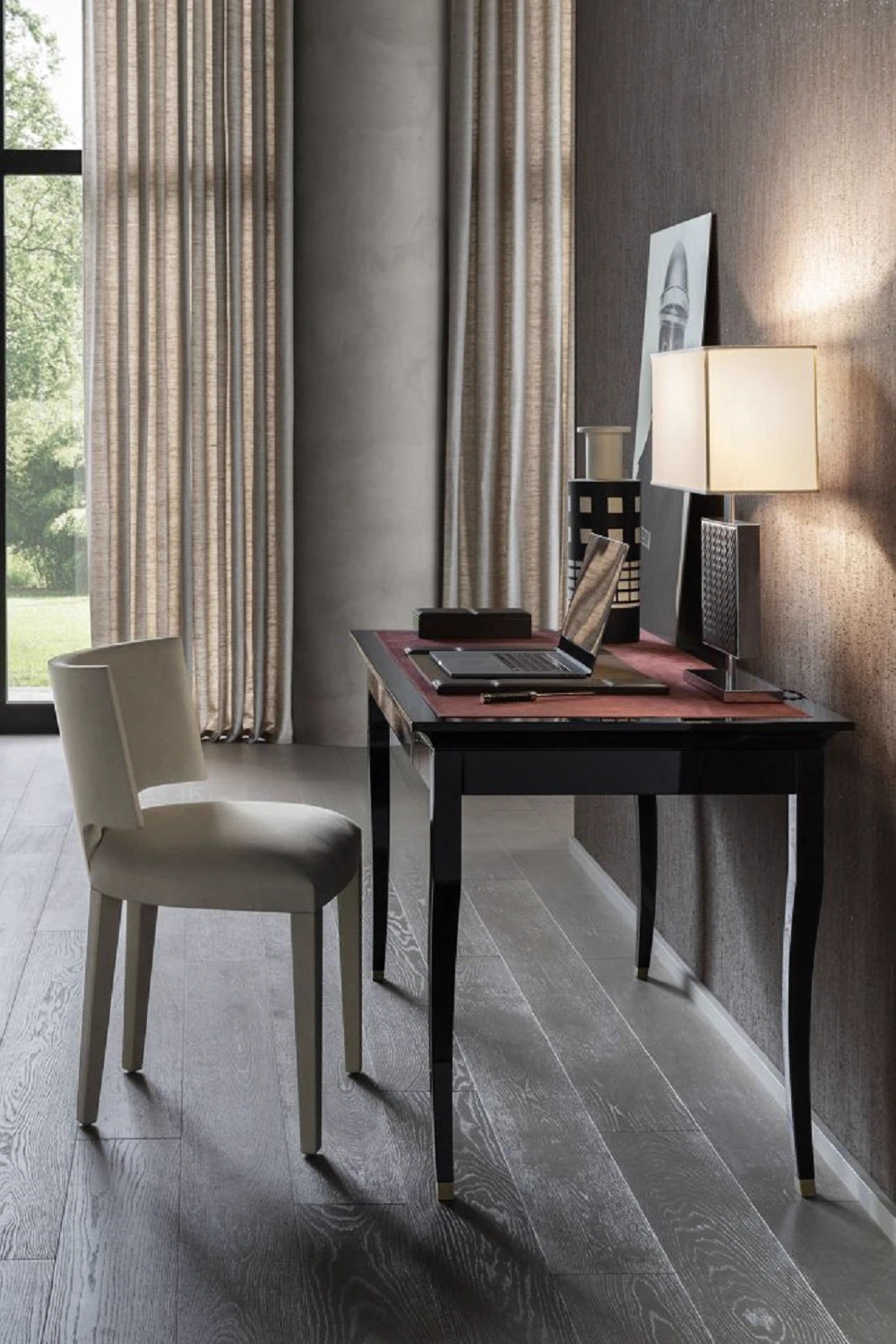 Стул Nolita PM4020 — OAK, кожа, фото 5
