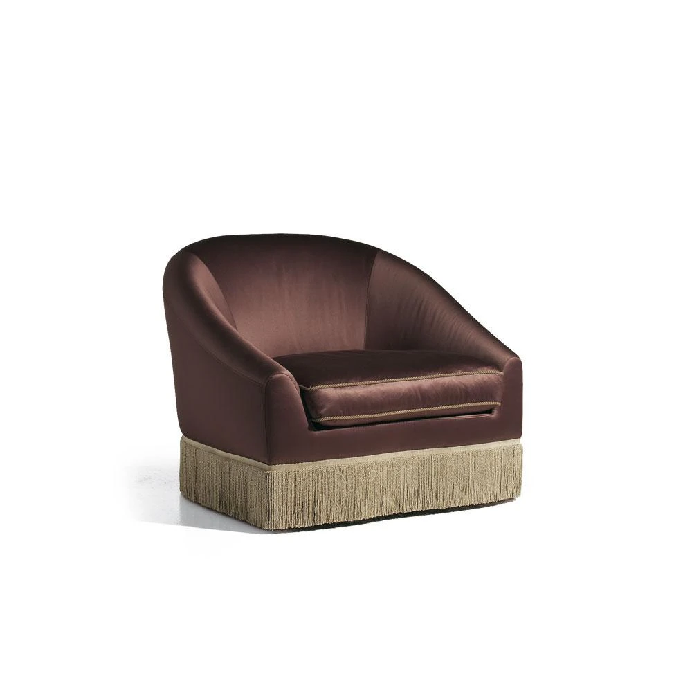 Кресло Poltrona/ Epoca: Contemporanea MG3091/1 — OAK, кожа