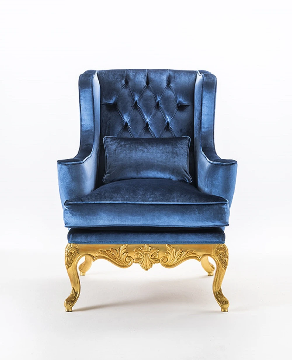 Кресло Poltrona/ Epoca: Giorgio II Chippendale - Inghilterra 1750 MG3421/2 — OAK, кожа, фото 4