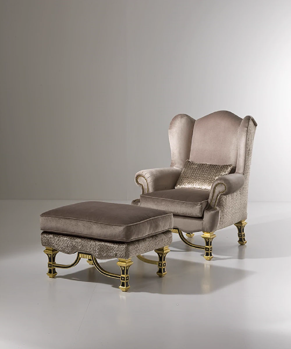 Пуф Pouf/ Epoca: Giorgio II - Inghilterra 1750 MG3170 — OAK, кожа, фото 6