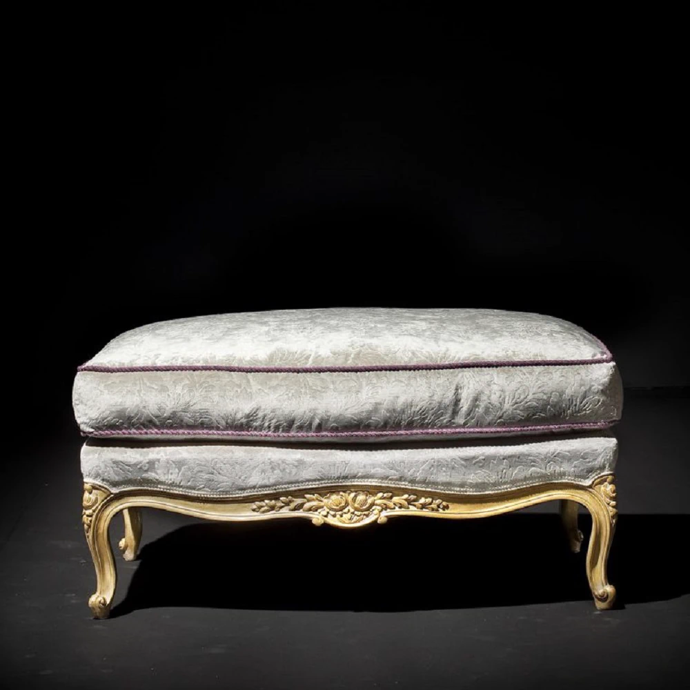 Пуф Pouf/ Epoca: Luigi XVI - Francia 1700 MG3180 — OAK, кожа, фото 3