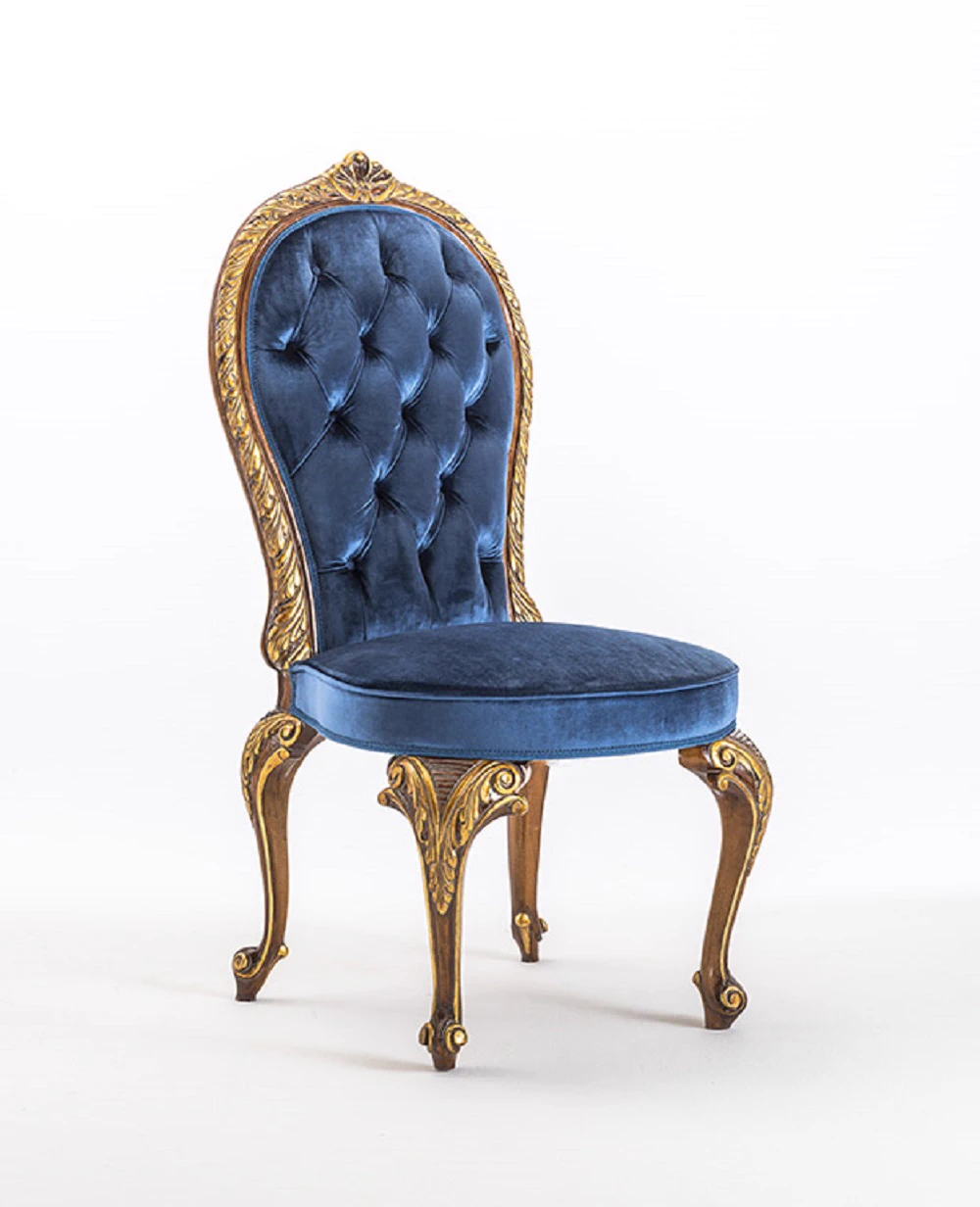 Стул Sedia/ Epoca: Giorgio II - Inghilterra 1740 MG1338/1 — OAK, кожа, фото 3