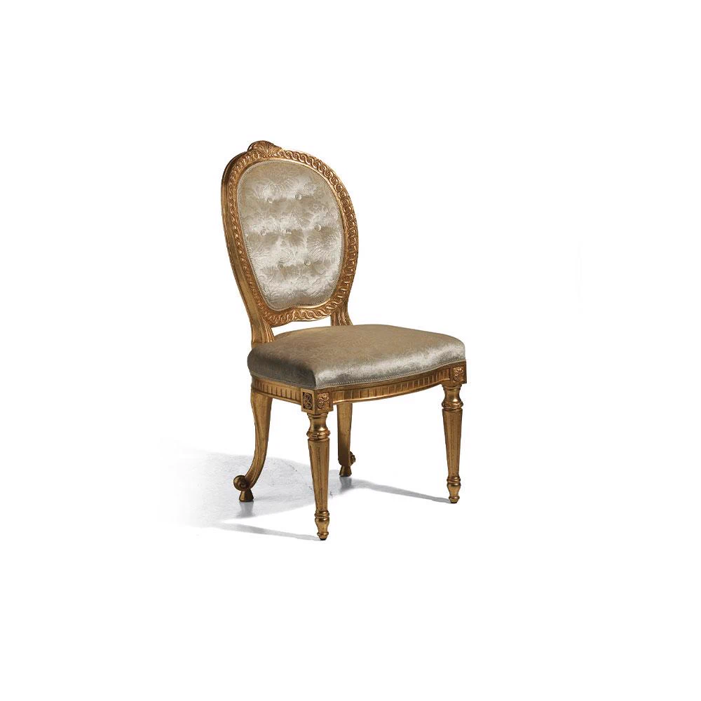 Стул Sedia/ Epoca: Giorgio II - Inghilterra 1770 MG1128 — OAK, кожа