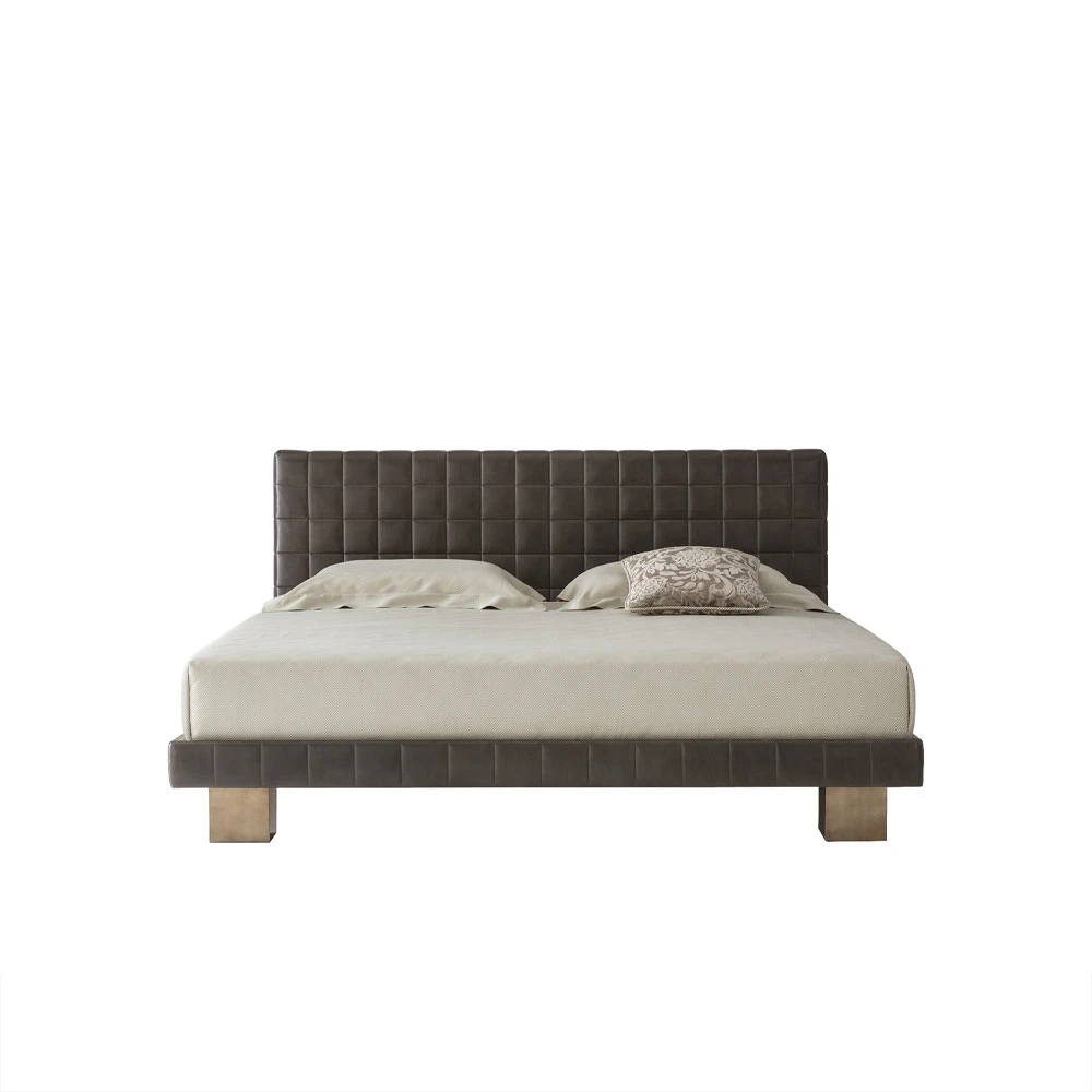 Кровать Soraya SC2037 — OAK, кожа