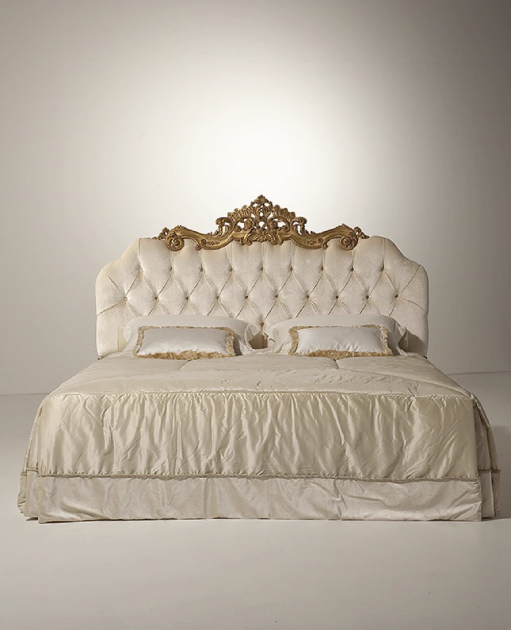 Изголовье Кровати Testata Letto/ Epoca: Barocco - Italia 1740 MG6712 — OAK, кожа, фото 5