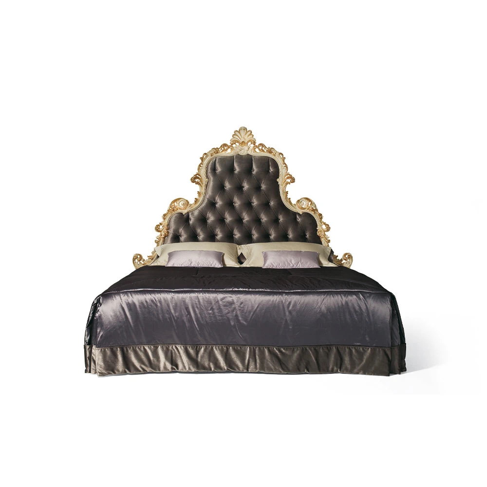 Изголовье Кровати Testata Letto/ Epoca: Barocco - Italia 1750 MG6512 — OAK, кожа