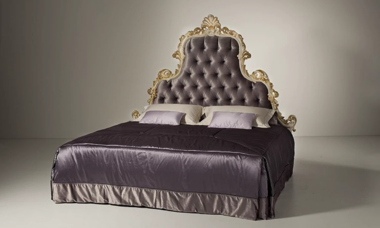 Изголовье Кровати Testata Letto/ Epoca: Barocco - Italia 1750 MG6512 — OAK, кожа, фото 4
