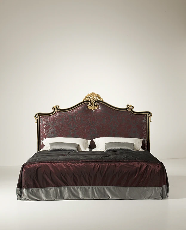 Изголовье Кровати Testata Letto/ Epoca: Barocco - Italia 1770 MG6802 — OAK, кожа, фото 4
