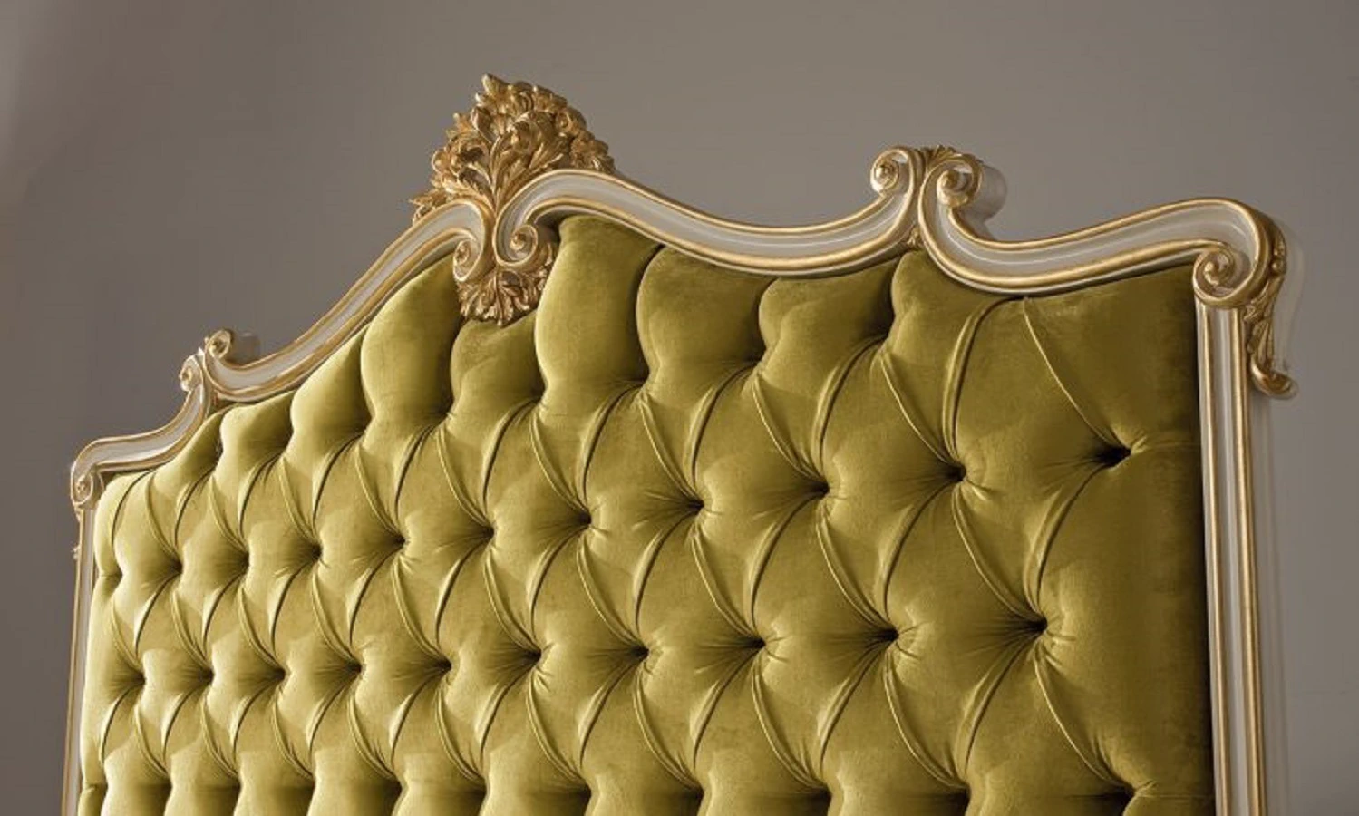 Изголовье Кровати Testata Letto/ Epoca: Barocco - Italia 1770 MG6812 — OAK, кожа, фото 3
