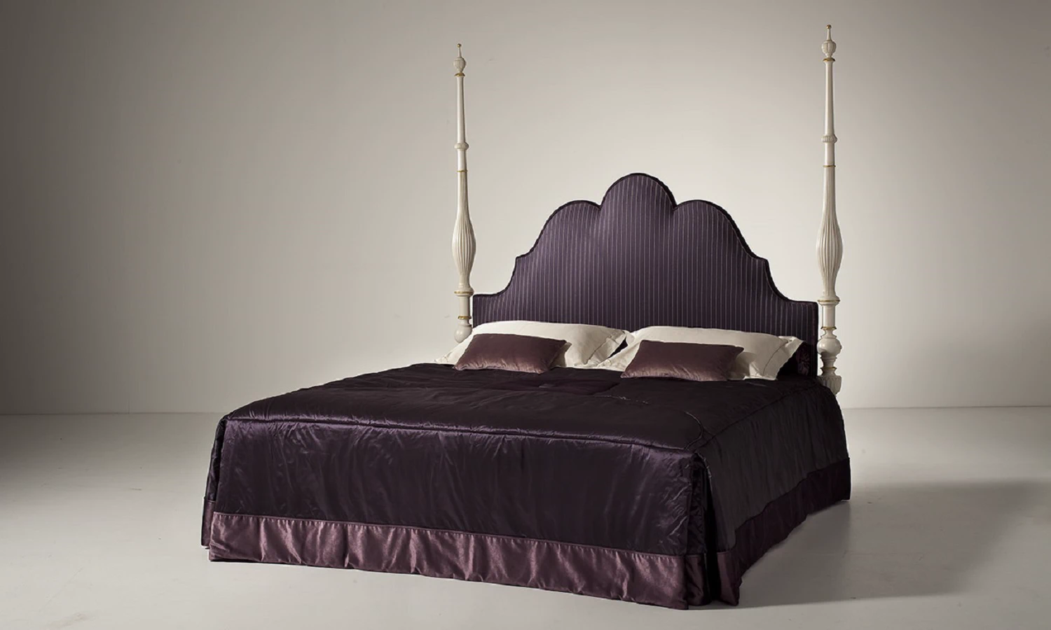Изголовье Кровати Testata Letto/ Epoca: Coloniale - Portogallo 1880 MG6412 — OAK, кожа, фото 2