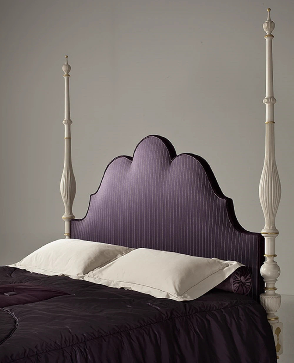Изголовье Кровати Testata Letto/ Epoca: Coloniale - Portogallo 1880 MG6412 — OAK, кожа, фото 3