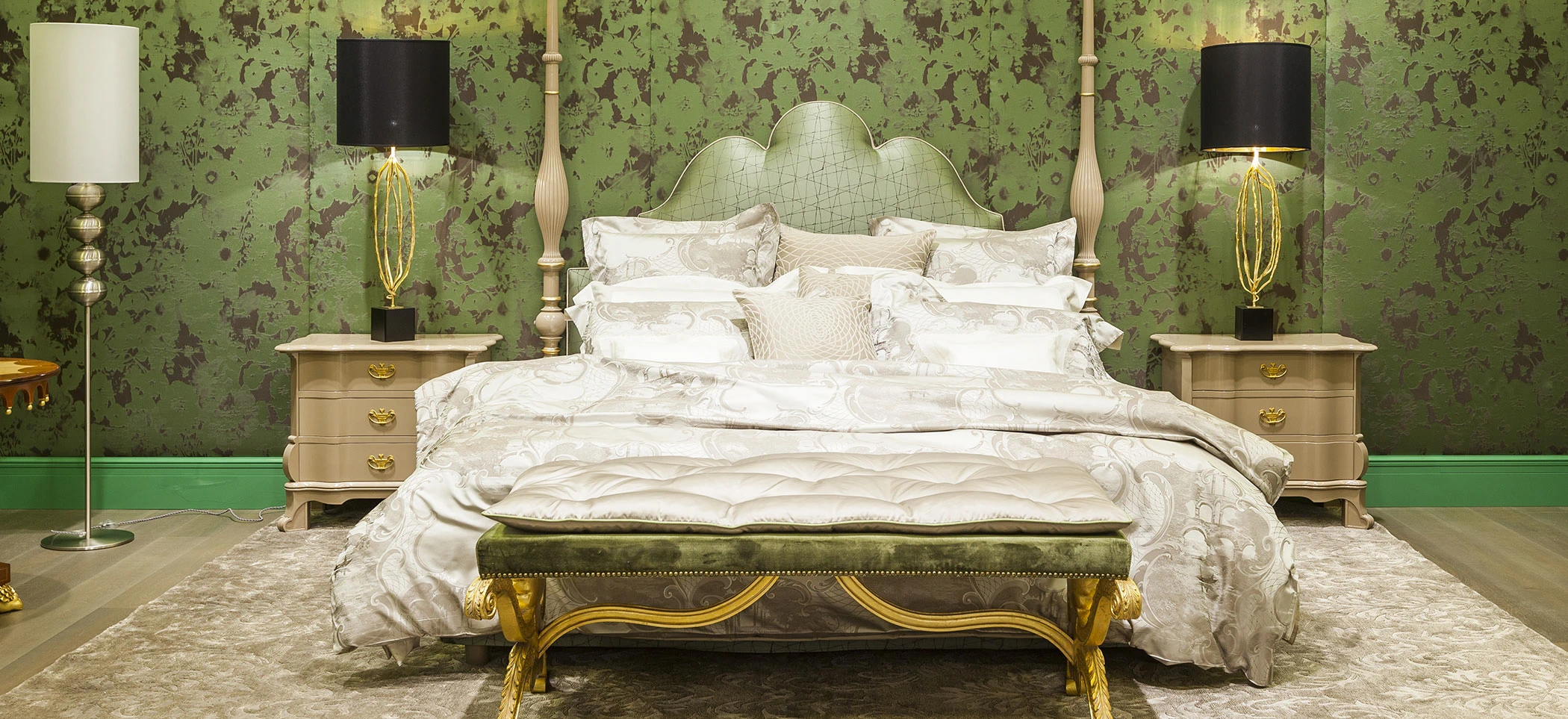 Изголовье Кровати Testata Letto/ Epoca: Coloniale - Portogallo 1880 MG6412 — OAK, кожа, фото 4