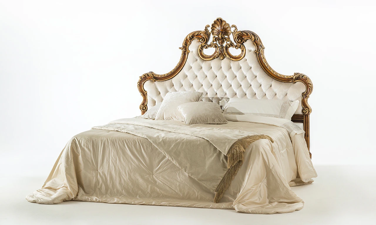 Изголовье Кровати Testata Letto/ Epoca: Giorgio III - Inghilterra 1760 MG6820/1 — OAK, кожа, фото 4