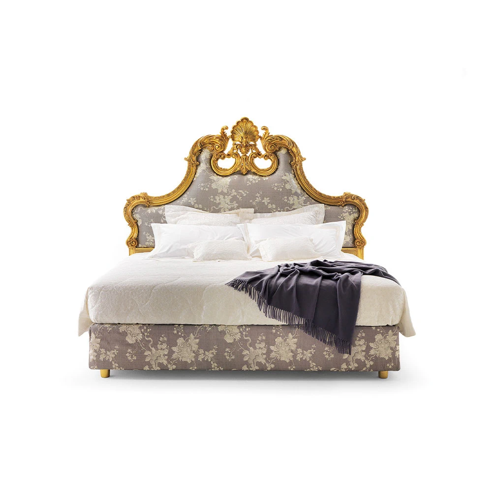 Изголовье Кровати Testata Letto/ Epoca: Giorgio III - Inghilterra 1760 MG6820 — OAK, кожа