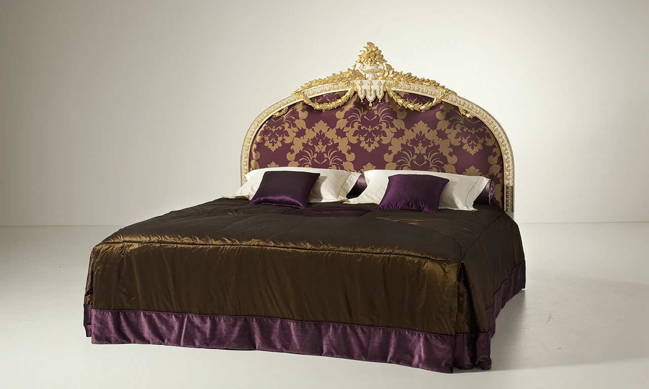 Изголовье Кровати Testata Letto/ Epoca: Luigi XVI - Francia 1770 MG6752 — OAK, кожа, фото 3