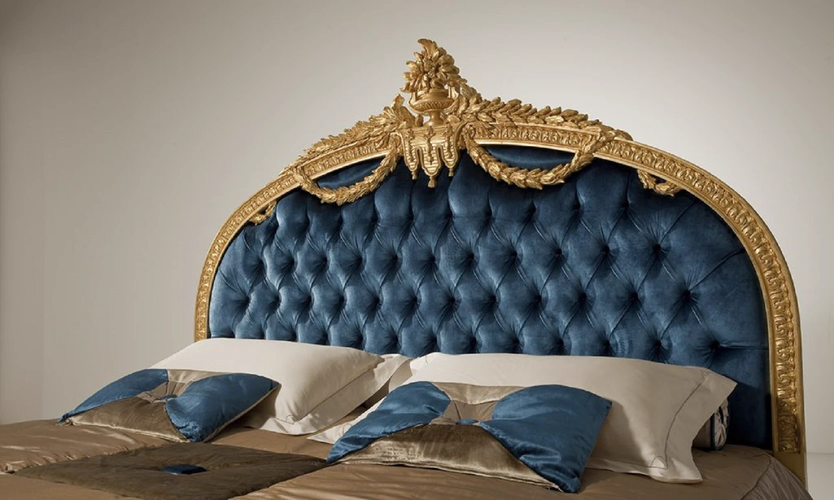 Изголовье Кровати Testata Letto/ Epoca: Luigi XVI - Francia 1770 MG6762 — OAK, кожа, фото 2
