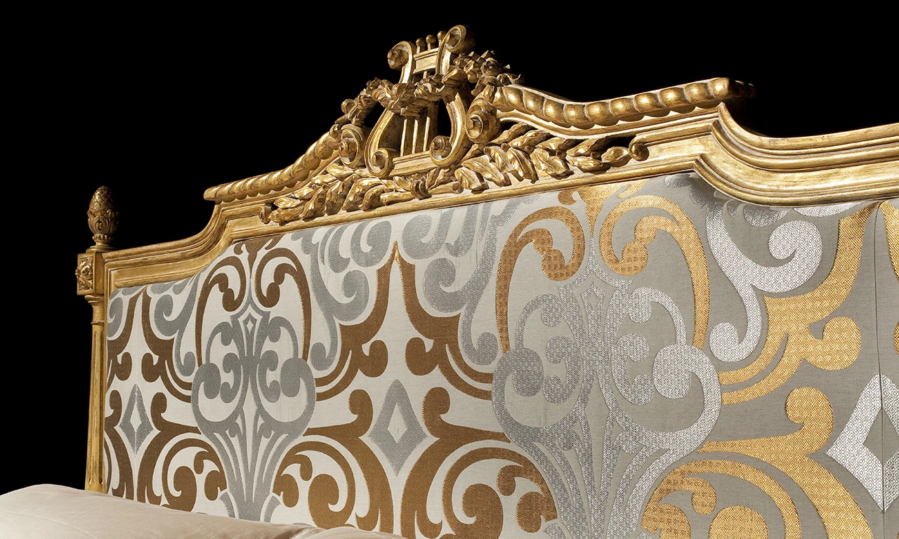 Изголовье Кровати Testata Letto/ Epoca: Luigi XVI - Francia 1790 MG6302 — OAK, кожа, фото 2