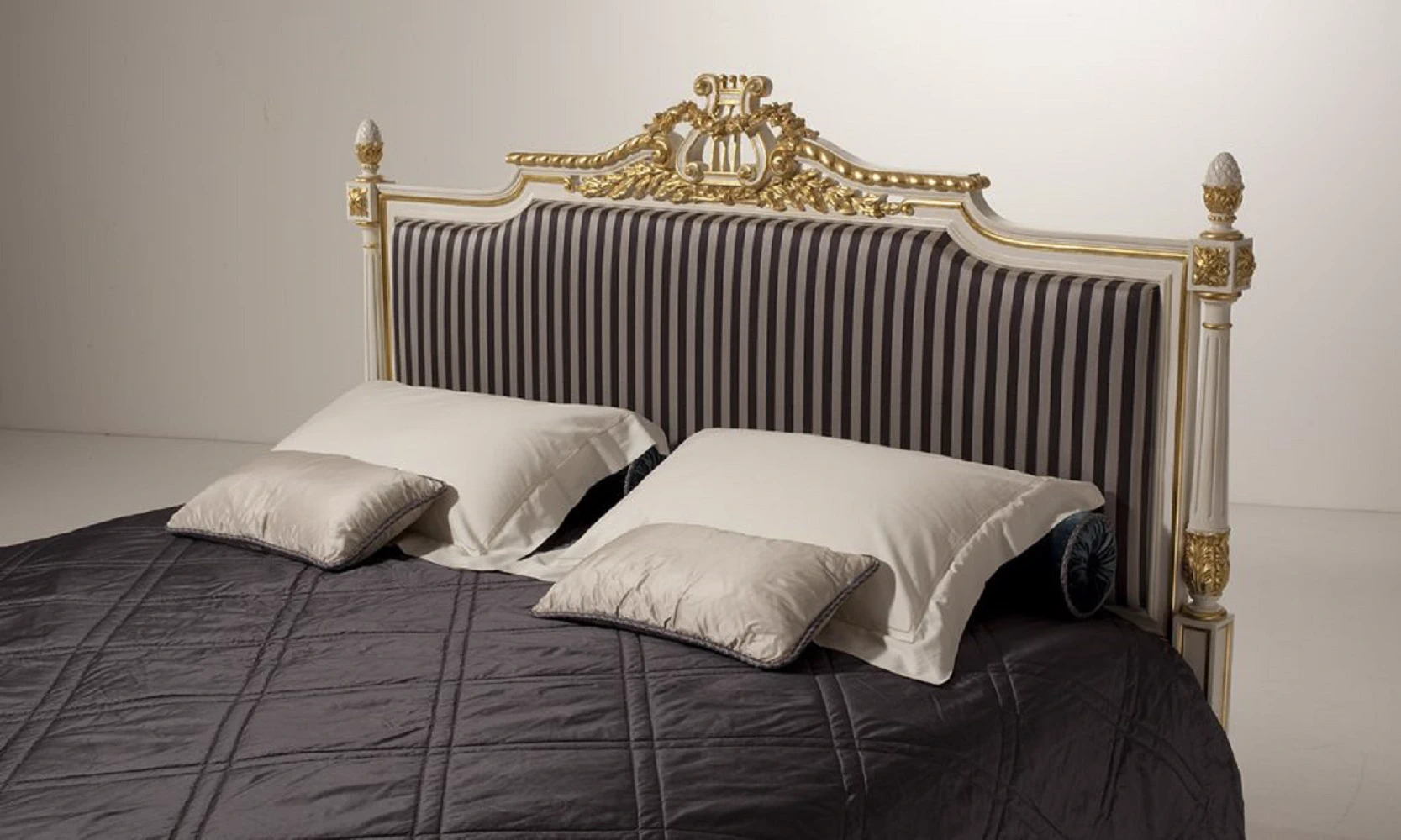 Изголовье Кровати Testata Letto/ Epoca: Luigi XVI - Francia 1790 MG6302 — OAK, кожа, фото 3