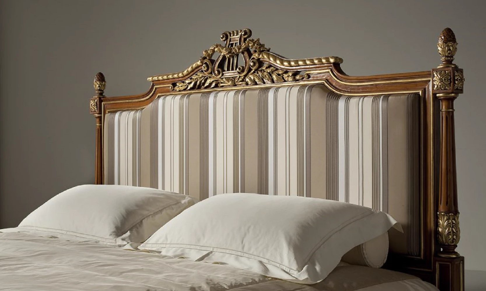 Изголовье Кровати Testata Letto/ Epoca: Luigi XVI - Francia 1790 MG6302 — OAK, кожа, фото 6