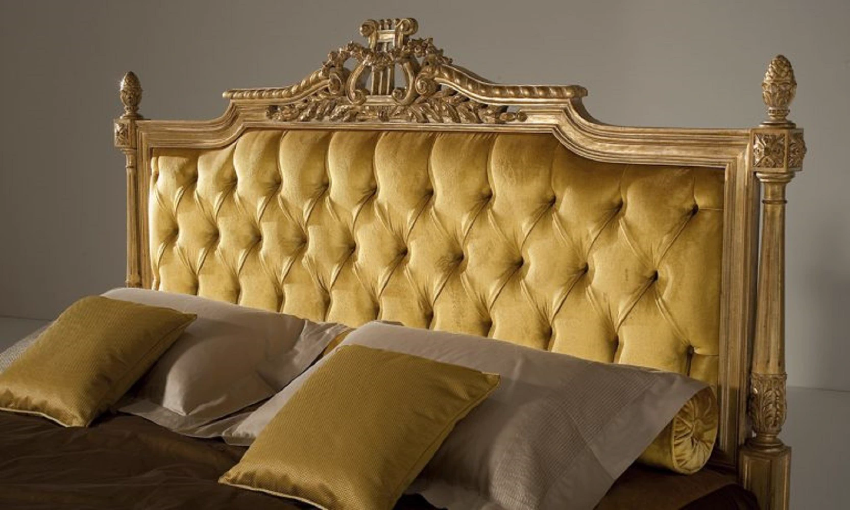 Изголовье Кровати Testata Letto/ Epoca: Luigi XVI - Francia 1790 MG6312 — OAK, кожа, фото 3