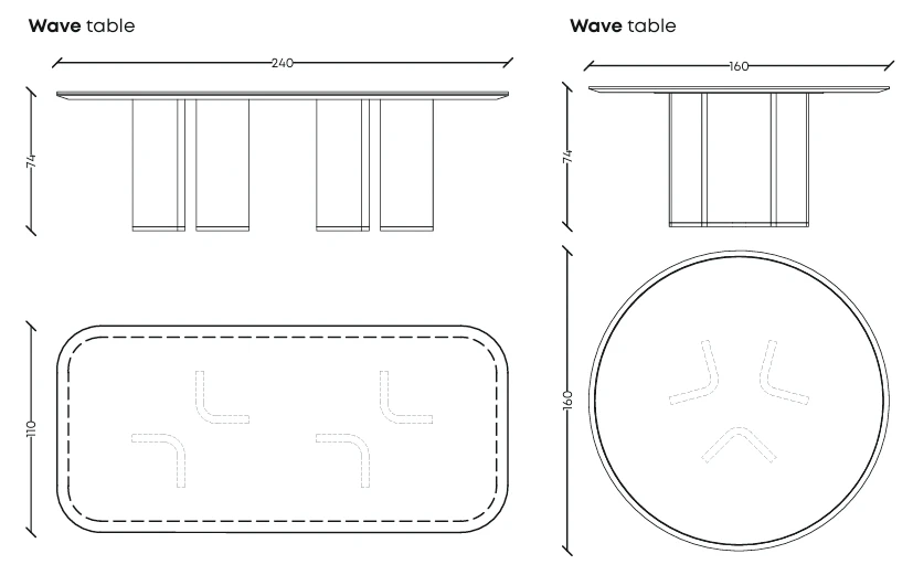 Стол Wave — Oasis, фото 5