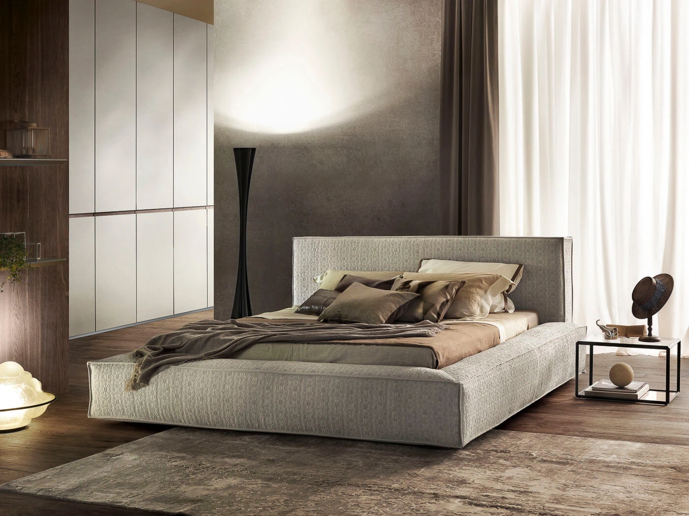 Кровать Elite — Olivieri, ткань, фото 3