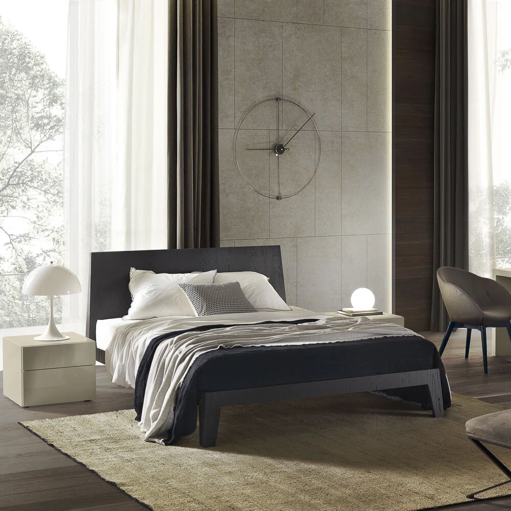 Кровать Leonardo — Olivieri, шпон