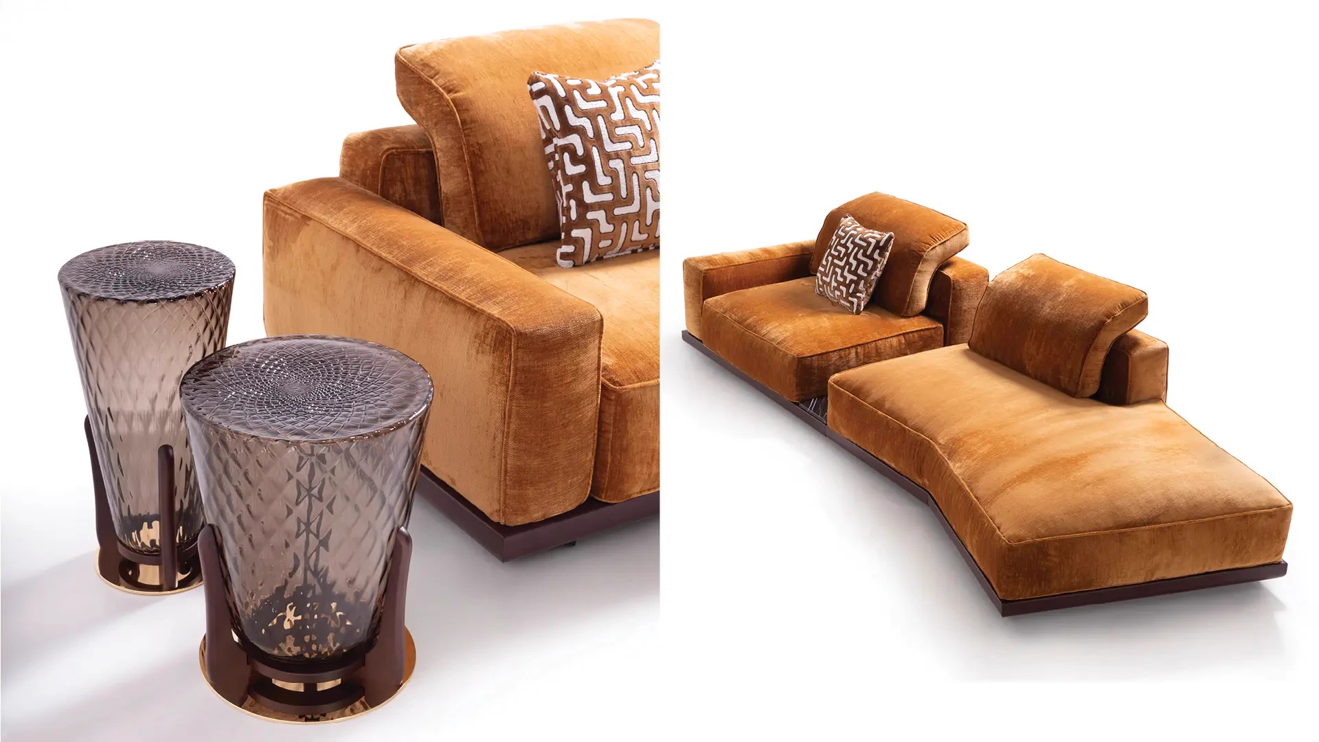 Диван Normand Sectional — Opera Contemporary, кожа, фото 3