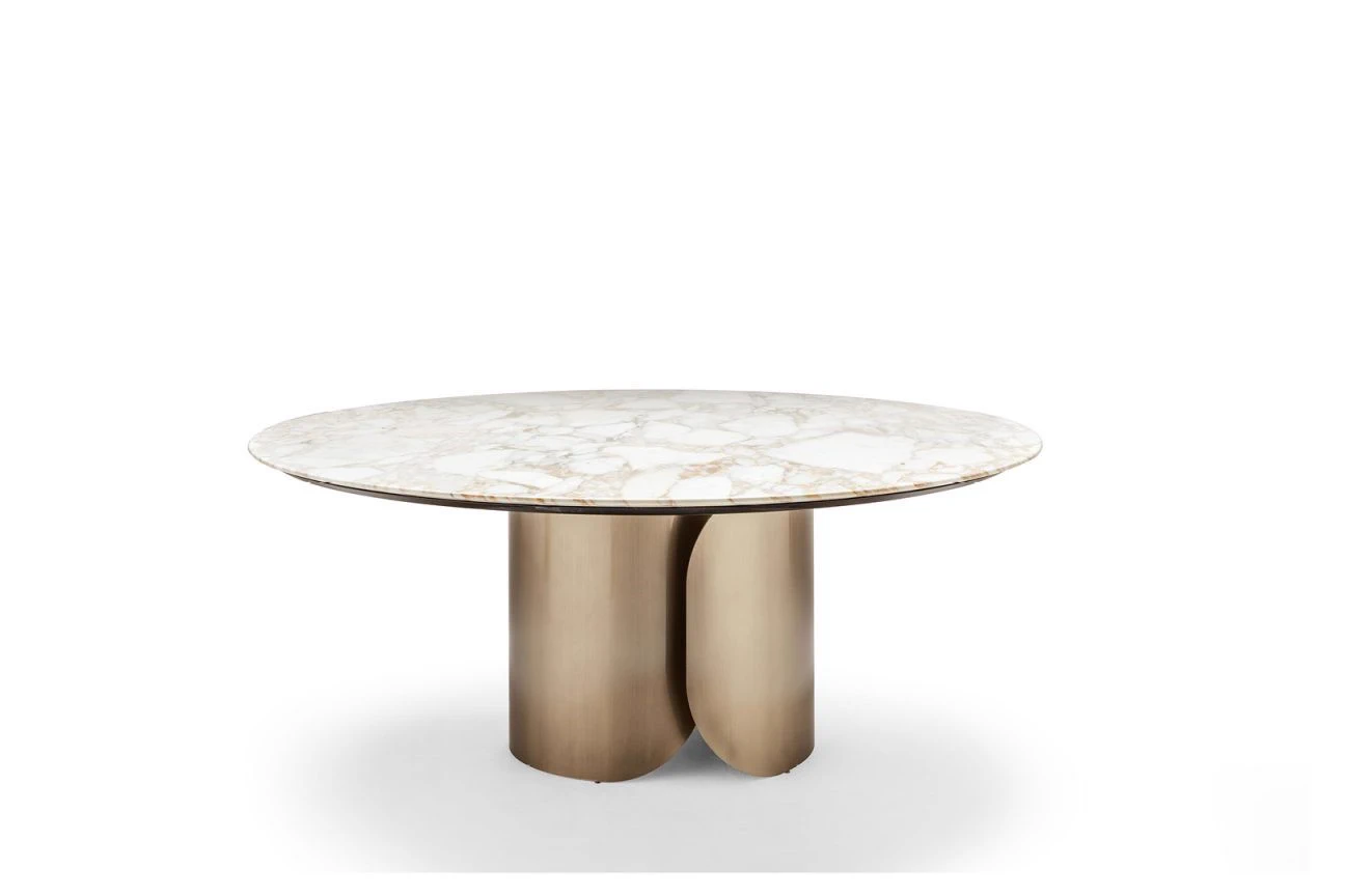 Стол Oscar round — Opera Contemporary, мрамор, фото 2