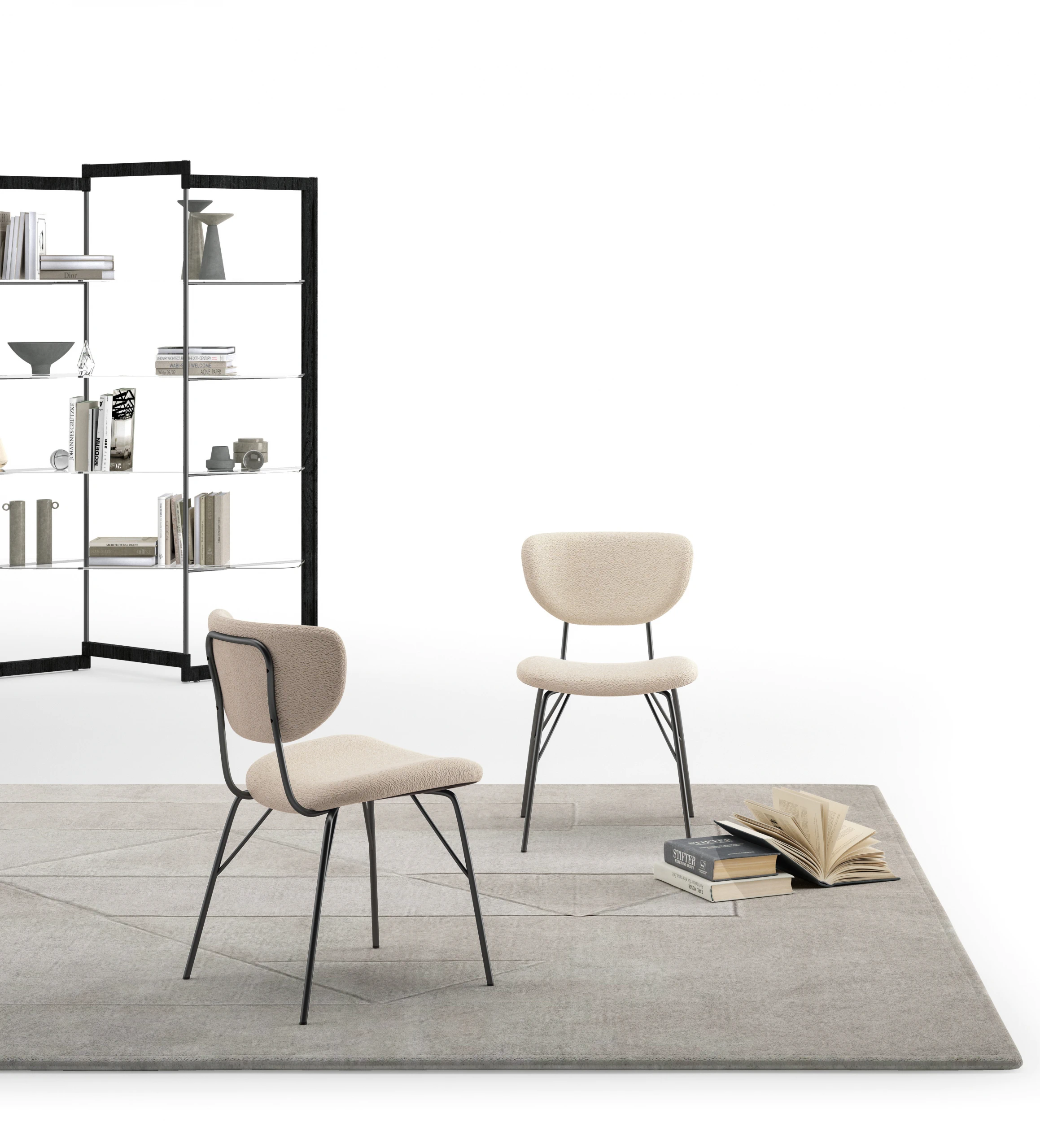 Стул Cocoon — Ozzio Italia, кожа, фото 2