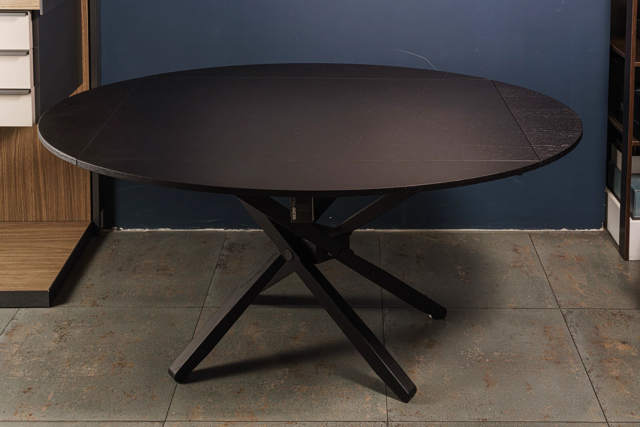 Стол Трансформер Ellis PW94 – Wood Wild Carbone Oak — Ozzio Italia, дерево, фото 5
