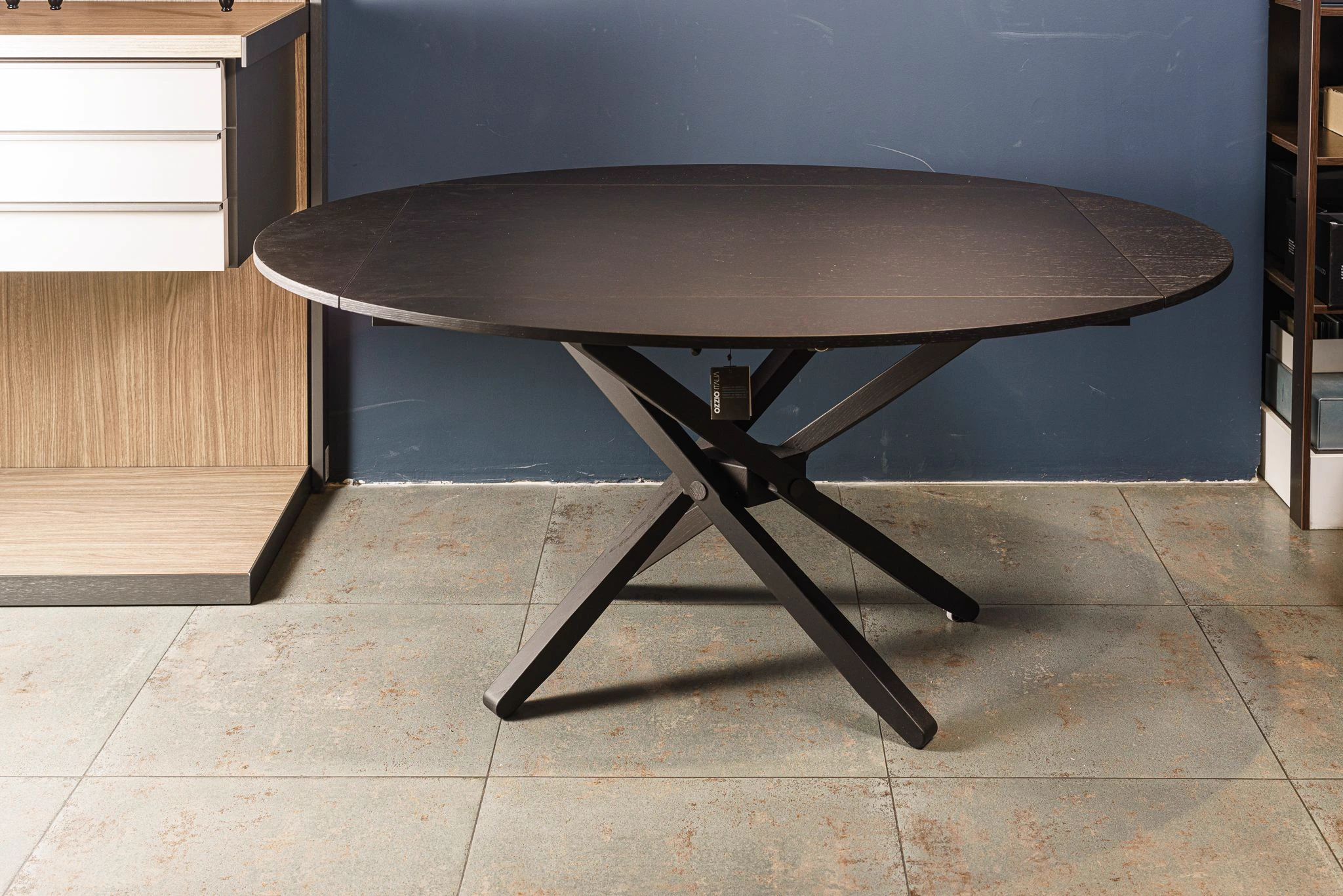 Стол Трансформер Ellis PW94 – Wood Wild Carbone Oak — Ozzio Italia, дерево