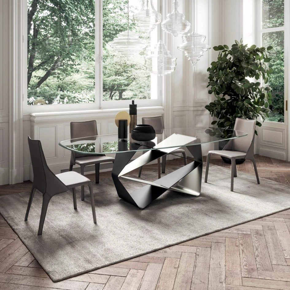 Стол Gem — Ozzio Italia, стекло