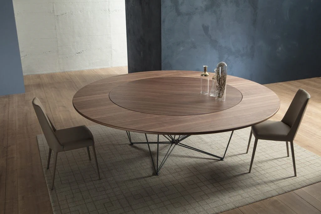 Каркас и наполнение: дерево, металл. Современный дизайн Стол Grant — Ozzio Italia, дерево, фото 5