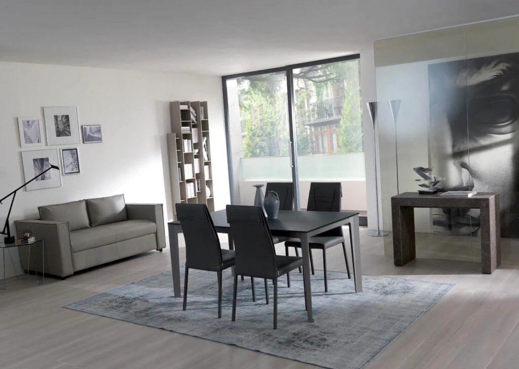 Современный дизайн Стул Luxy — Ozzio Italia, кожа, фото 3