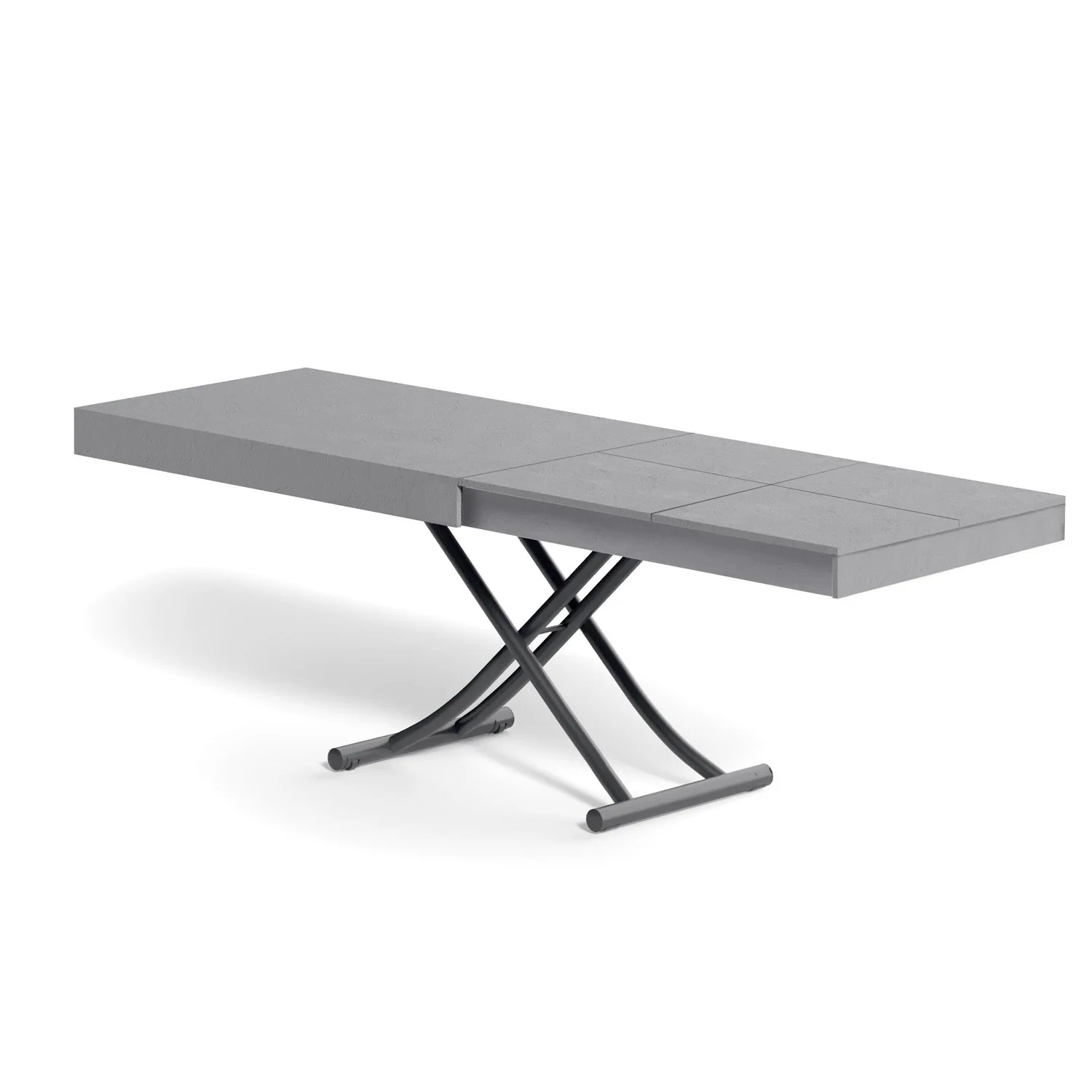 Стол Трансформер Newood CM90 – Cement Dove Grey — Ozzio Italia, дерево, фото 2