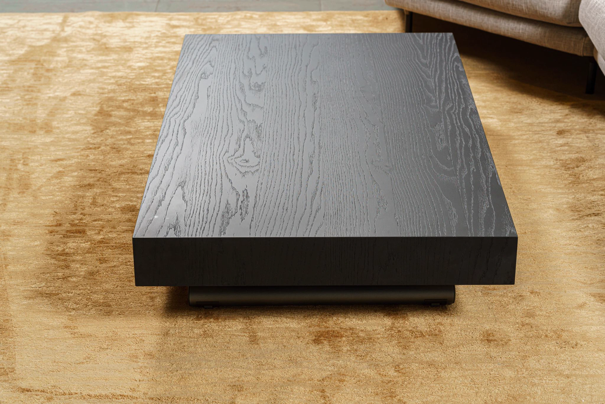 Стол Трансформер Newood PW94 – Wood Wild Carbone Oak — Ozzio Italia, дерево, фото 5