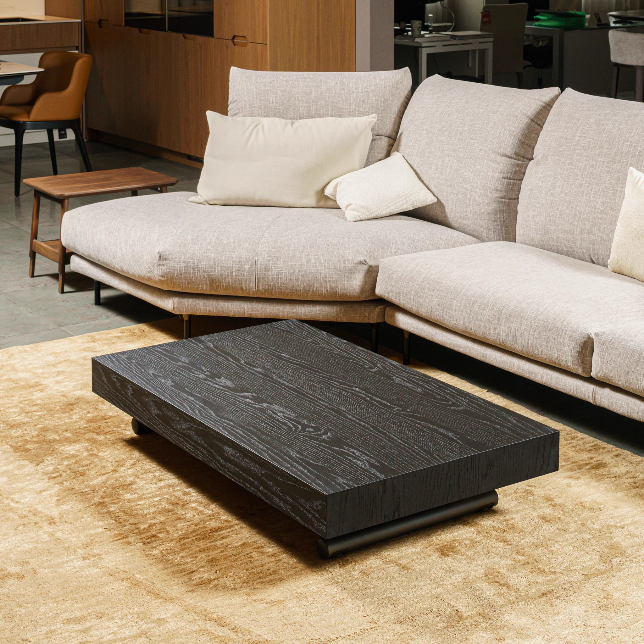 Стол Трансформер Newood PW94 – Wood Wild Carbone Oak — Ozzio Italia, дерево